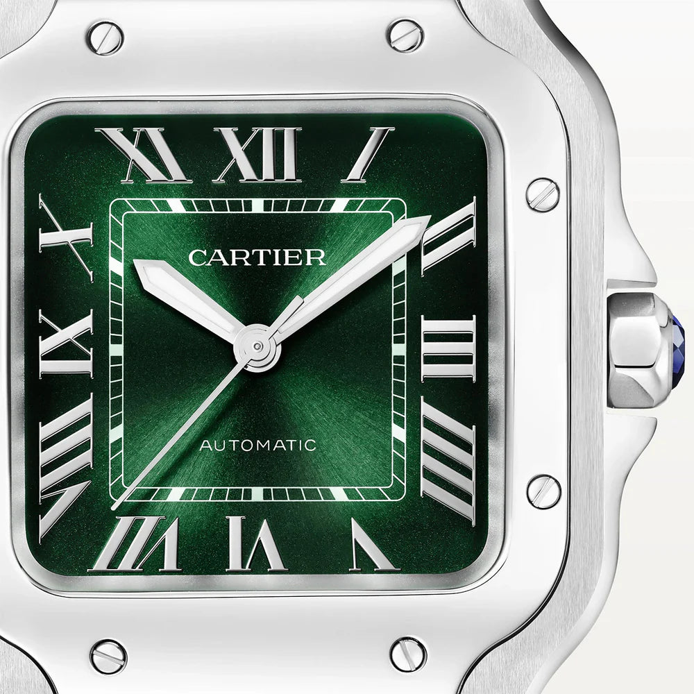Cartier Santos Green
