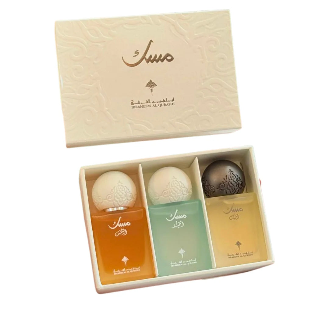 Ibrahim Al Qurashi Mini Musk Set (3 pcs)