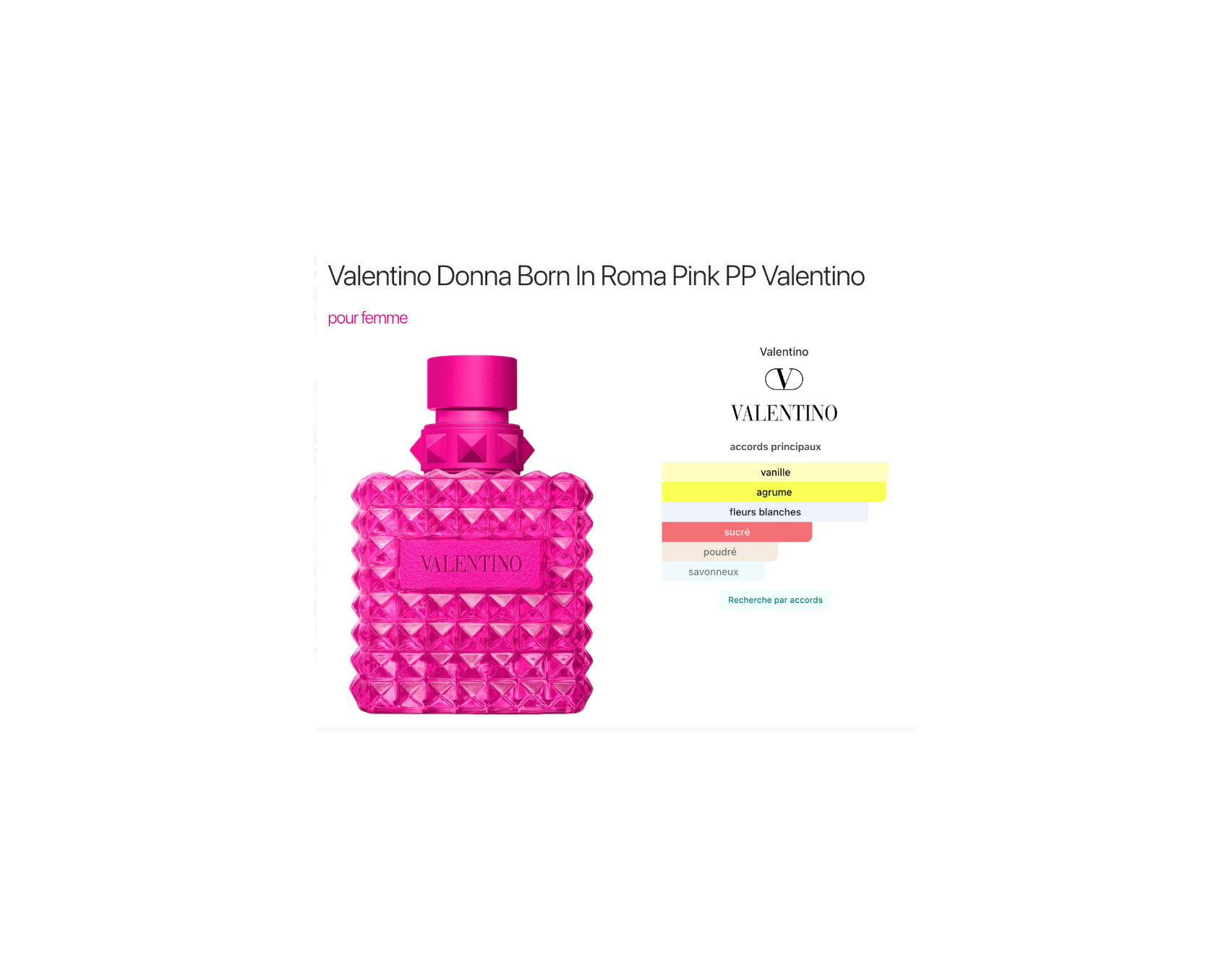 Valentino Donna Born In Roma Pink PP