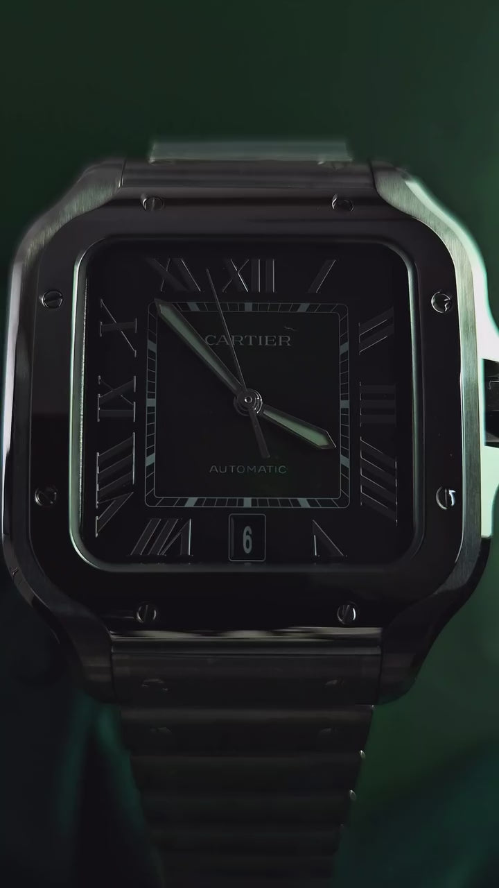 Cartier Santos Green