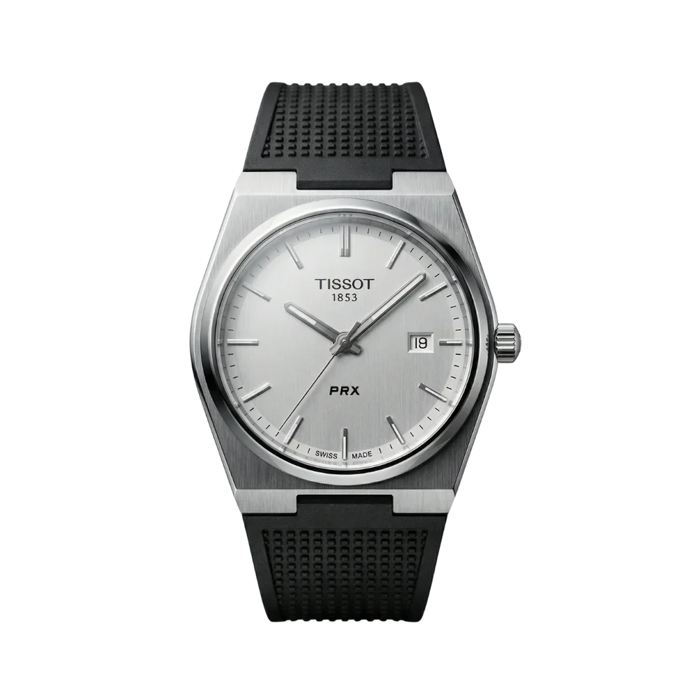 Tissot PRX Silicone Blanc